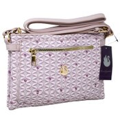 Wholesale - BLUSH CROSS BODY BAG W/ZIPPER & SNAP CLOSURES & ADJUSTABLE STRAP GLORIA VANDERBILT C/P 12